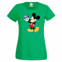 Дамска тениска Mickey Mouse Volvo.Подарък,Изненада,, снимка 2