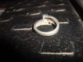 СРЕБЪРЕН ПРЪСТЕН СРЕБРО ПРОБА 925 МАРКИРАНО с МИНИАТЮРНИ ФАСЕТ ЦИРКОН КАМЪНИ 9488, снимка 13