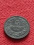 Монета 5 стотинки 1917г. Царство България за колекция - 27320, снимка 3