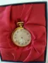 № 7974 джобен часовник   - кварцов механизъм  - работещ  - циферблат - седеф, снимка 1