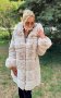 Зимно палто с ДВЕ лица парка/ палто топло и меко с огромна качулка, снимка 8