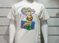 Нова мъжка забавна тениска с трансферен печат HAPPY FISHERMAN (Щастливия Рибар), снимка 5