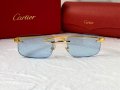 Cartier висок клас прозрачни слънчеви очила Мъжки Дамски слънчеви, снимка 7