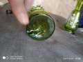 стъклена ваза арт деко за декорация, снимка 4
