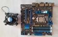 ASUS P8H67-M EVO motherboard Socket 1155 DDR3 Intel H67/Intel Core i5-3350p , снимка 1