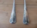 Дълги посребрени прибори за салата 31 см 1950 г, снимка 5