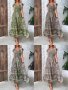 Нова лятна модна бохемска рокля с висока талия, 4цвята - 023, снимка 1 - Рокли - 40867676