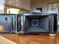 Мехов фотоапарат от края на 1930-те г. Kodak Folding Brownie Six-20 с чанта и филм, снимка 7