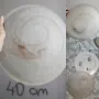 Плафониер (стъкло) 40 см, снимка 1