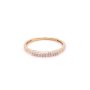Златен дамски пръстен 0,91гр. размер:55 14кр. проба:585 модел:22054-2, снимка 1 - Пръстени - 44262046