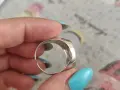 мъжки сребърен пръстен, снимка 3