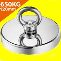 32mm 35кг Магнит за магнитен риболов, с кука (халка) Magnet fishing, снимка 17 - Екипировка - 32196278