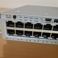 Cisco 3850 POE gigabit switch, снимка 2 - Суичове - 40323316