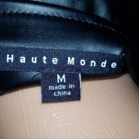 Haute monde-Нова пола+ къси панталонки от еко кожа с лека забележка М, снимка 6 - Панталони - 33761096