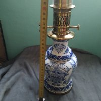 стара газова лампа, снимка 2 - Антикварни и старинни предмети - 38671873