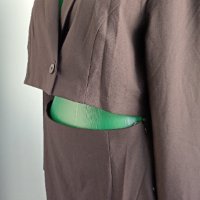 Рокля сако с изрязан участък H&M M/L Нова, снимка 4 - Рокли - 36711618