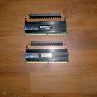 17.Ram DDR2 1066 MHz,PC2-8500,1Gb,OCZ Reaper.Кит 2 Броя, снимка 1 - RAM памет - 30958565