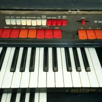 стар, ретро, винтидж професионален електронен синтезатор -орган WILGA, клавир, ел. орган, пиано, снимка 12 - Пиана - 30150553