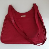 Нова дамска чанта, червен цвят , снимка 5 - Чанти - 42639446