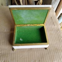 Стара мраморна кутия, снимка 6 - Антикварни и старинни предмети - 42049145