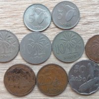 Лот от 9 монети Нигерия л9, снимка 1 - Нумизматика и бонистика - 33718092