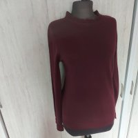 Пуловер/блуза плетиво бордо - 10,00лв., снимка 3 - Блузи с дълъг ръкав и пуловери - 31555091