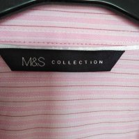 Розова риза М&S, снимка 3 - Ризи - 29743301