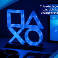 Оригинална Лампа Paladone Playstation 5 Icons Light PS5 XL, снимка 12 - Колекции - 44641342