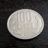 Монета - Румъния - 100 леи | 1993г., снимка 2 - Нумизматика и бонистика - 29327942