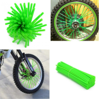 Спици за велосипед или мотор, Декорация за гума, 6 цвята, 72 БР, снимка 4 - Аксесоари за велосипеди - 44394626