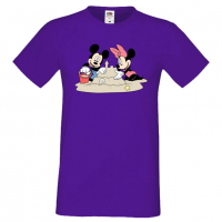 Мъжка тениска Mickey & Minnie 4 Подарък,Изненада,Рожден ден, снимка 8 - Тениски - 36575522
