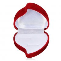 Кутия за Сватбени / Годежни пръстени - Сърце с роза, снимка 3 - Други - 27332967
