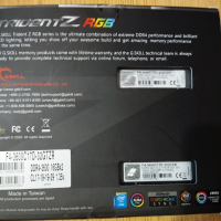 DDR4 32Gb G.Skill TRIDENT Z RGB F4-3600C17D-32GTZR, снимка 2 - RAM памет - 44657915