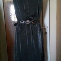 Чисто нова рокля в черно и сребристо  🍀👗S,M,L🍀👗 арт.1061, снимка 10 - Рокли - 29704652