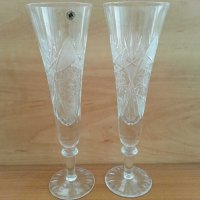 Сватбени кристални чаши, снимка 5 - Чаши - 29284799