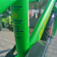 Детски велосипед 20" MASTER зелен, снимка 6 - Велосипеди - 44583133