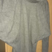Сиво поло с дълъг ръкав, снимка 1 - Блузи с дълъг ръкав и пуловери - 30874865