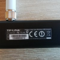 TP-Link TL-WN722N Atheros AR9271 Chipset, снимка 4 - Мрежови адаптери - 39470098