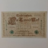 1000 марки 1910, снимка 1 - Нумизматика и бонистика - 42325598