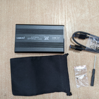 USB 3.0 алуминиева кутия за външен хард диск 2.5” SATA  + Гаранция, снимка 2 - Външни хард дискове - 16819584