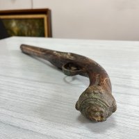 Стар кремъчен пистолет / кремъклия. №2831, снимка 4 - Антикварни и старинни предмети - 38322589