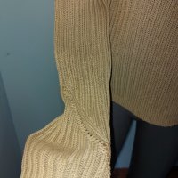 Памучен спортен пуловер с шпиц деколте "InWear" / голям размер , снимка 6 - Блузи с дълъг ръкав и пуловери - 15989750