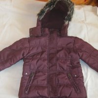 Топло зимно яке с качулка 86 размер, снимка 1 - Бебешки якета и елеци - 30874802