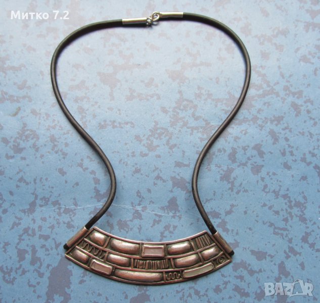 Дамско сребърно колие - 11, снимка 1