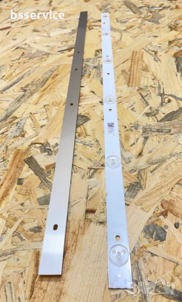 LED подсветка комплект за Arielli 32” инча MS-L1343 V2 ( 2 ленти по 6 диода ), снимка 1