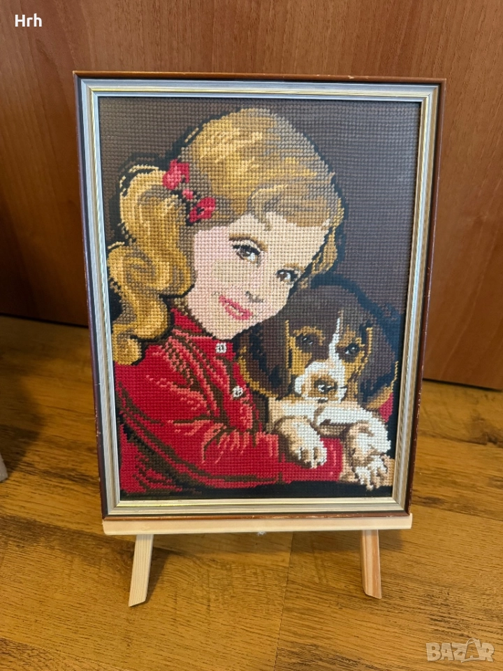 Стар гоблен Швеция, снимка 1