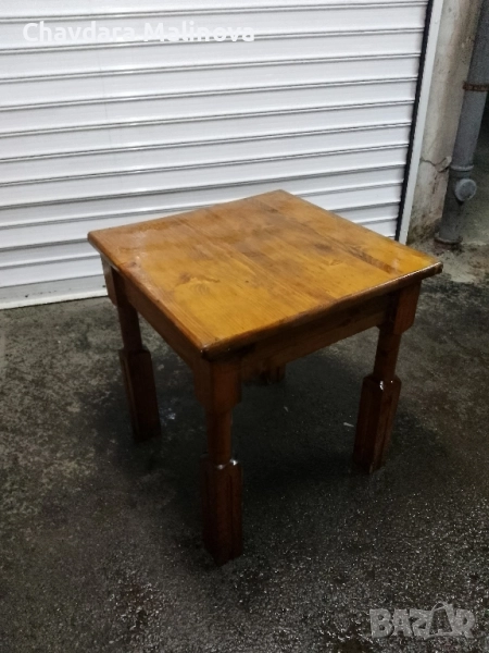 Масивна дървена маса, снимка 1