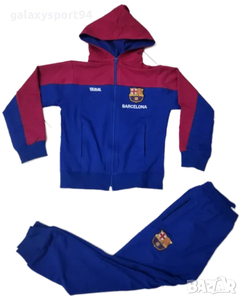 Анцуг Ямал Барселона 77лв Горнище + Долнище Промоция 134лв с Къс ръкав, снимка 1