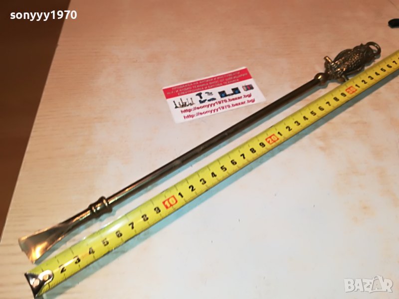 СОВА-МЕД МЕСИНГ-ОБУВАЛКА ОТ АНГЛИЯ 1705222058, снимка 1