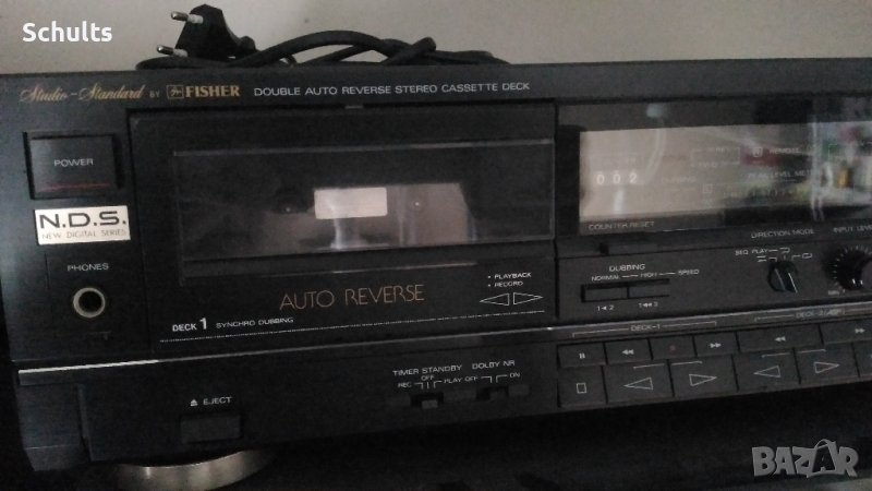 Fisher cr w915 касетен дек, снимка 1
